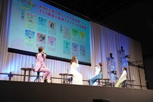 劇場版「美少女戦士セーラームーンCosmos」のステージイベントの様子。