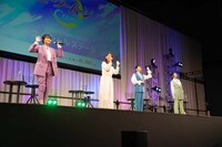 劇場版「美少女戦士セーラームーンCosmos」のステージイベントの様子。