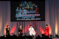 「東京リベンジャーズ」のステージイベント“愛仁夢邪藩須辺謝留素手恵慈”の様子。