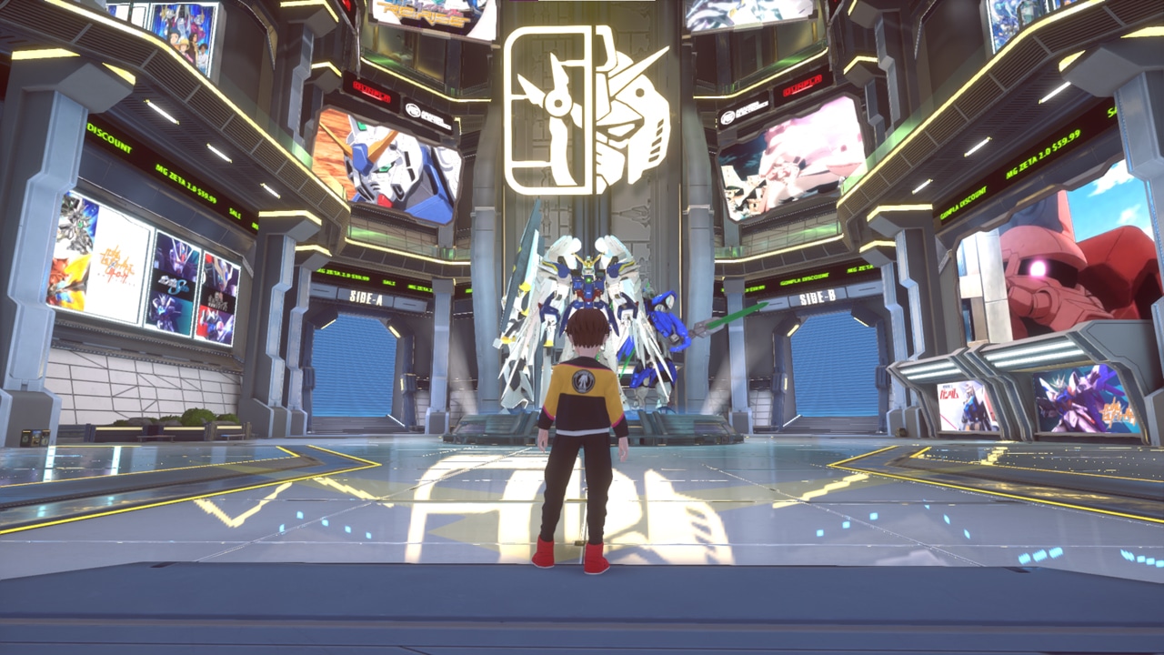 「ガンダムメタバース」ECショップのイメージ画像。(c)創通・サンライズ (c)創通・サンライズ・MBS