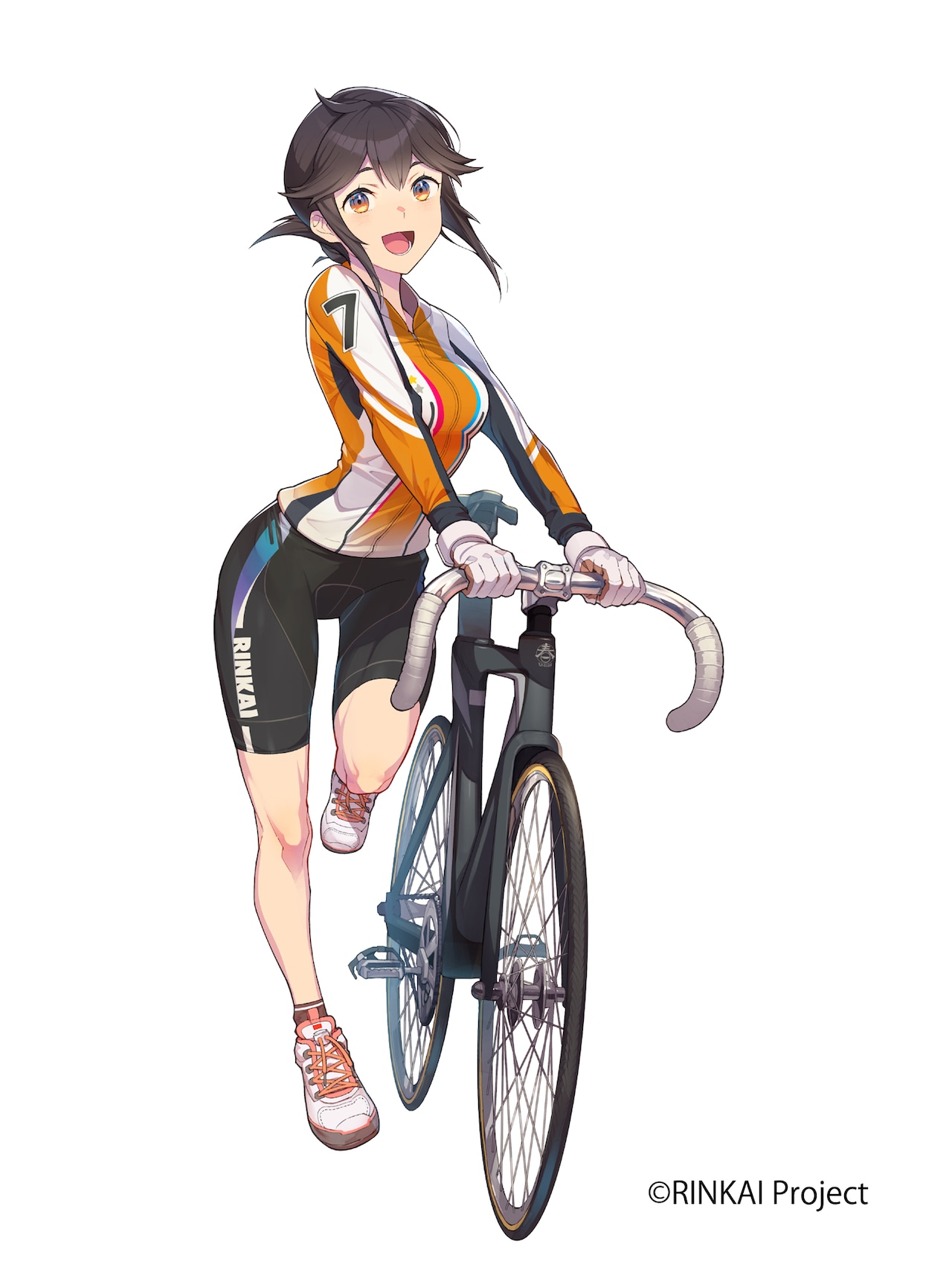 立川競輪 サイクルウェア ノースリーブ メダリストクラブ アニメ 美品 credit.jpg
