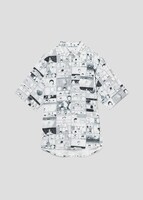 ルーズフィット半袖シャツ