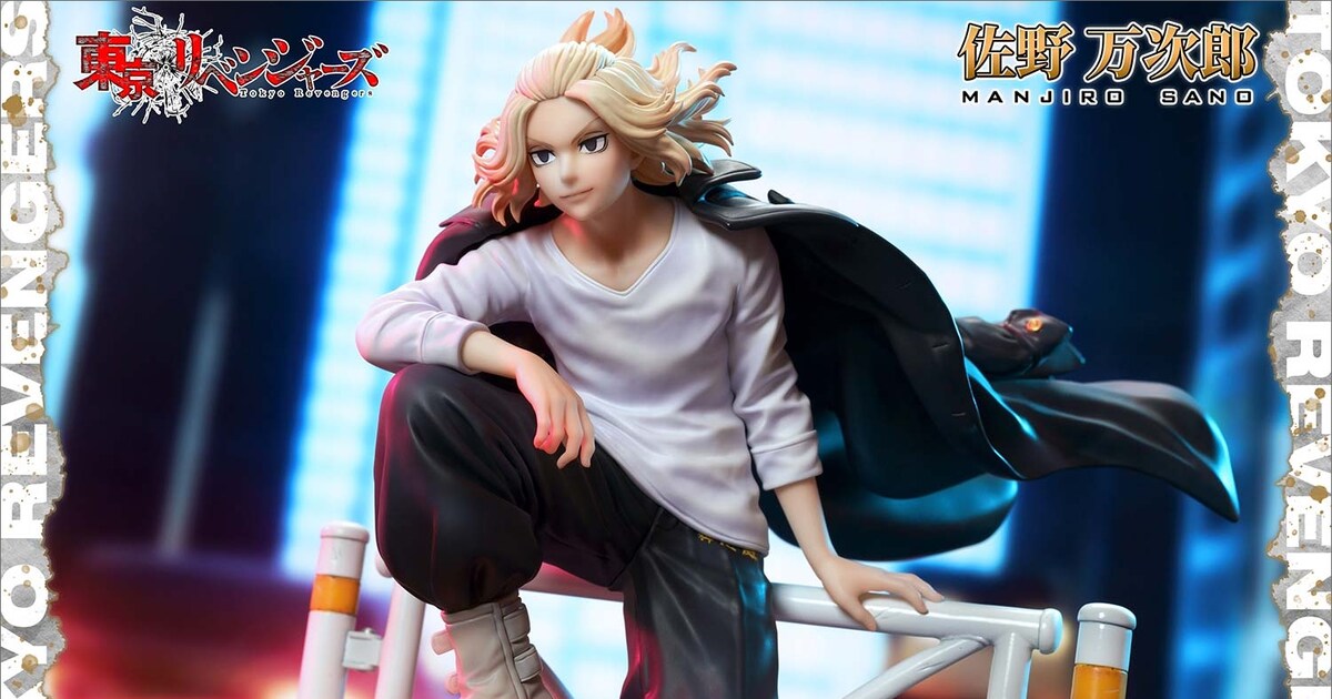 東京リベ」マイキーが1/7スケールフィギュアに、渋谷の街で特攻服を 