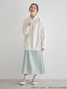 「夏目友人帳 ニャンコ先生ビッグパーカー」着用イメージ