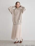 「夏目友人帳 ニャンコ先生ビッグパーカー」着用イメージ