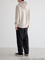 「夏目友人帳 ニャンコ先生ビッグパーカー」着用イメージ