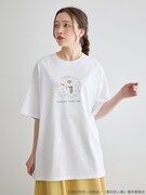 「夏目友人帳 ニャンコ先生ビッグTシャツ」着用イメージ。
