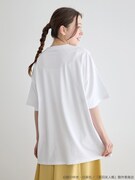 「夏目友人帳 ニャンコ先生ビッグTシャツ」着用イメージ。