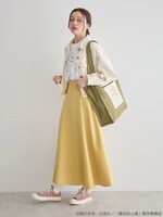 「夏目友人帳ニャンコ先生トートバッグ」使用イメージ。