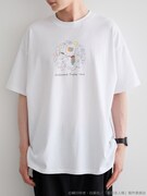 「夏目友人帳 ニャンコ先生ビッグTシャツ」着用イメージ。