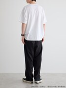 「夏目友人帳 ニャンコ先生ビッグTシャツ」着用イメージ。