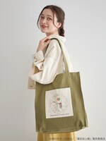 「夏目友人帳ニャンコ先生トートバッグ」使用イメージ。