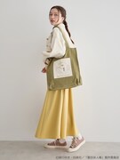 「夏目友人帳ニャンコ先生トートバッグ」使用イメージ。