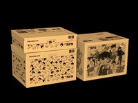 「名探偵コナン」のクイズがついたオリジナルボックス。