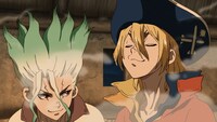 TVアニメ「Dr.STONE NEW WORLD」第1話より。