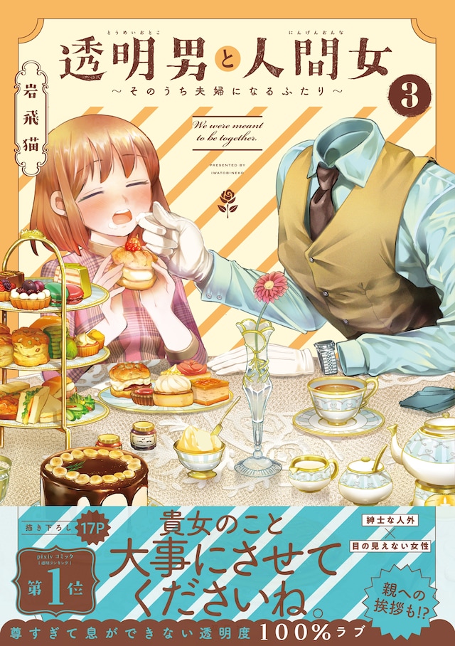 「透明男と人間女～そのうち夫婦になるふたり～」3巻（帯付き）