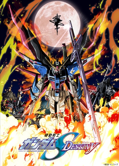 アニメ「機動戦士ガンダムSEED DESTINY」ビジュアル