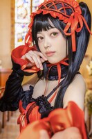 TVアニメ「デート・ア・ライブ」のエイプリルフール企画“実写版ビジュアル”。