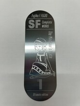 「藤子・F・不二雄 SF短編コンプリート・ワークス」の愛蔵版に付属する金属プレート。