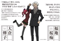 大倉燁子と福地桜痴。