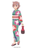 流石知冴の浅草ビジュアル。