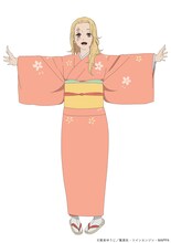 画眉丸の妻（CV：能登麻美子）。(c)賀来ゆうじ／集英社・ツインエンジン・MAPPA