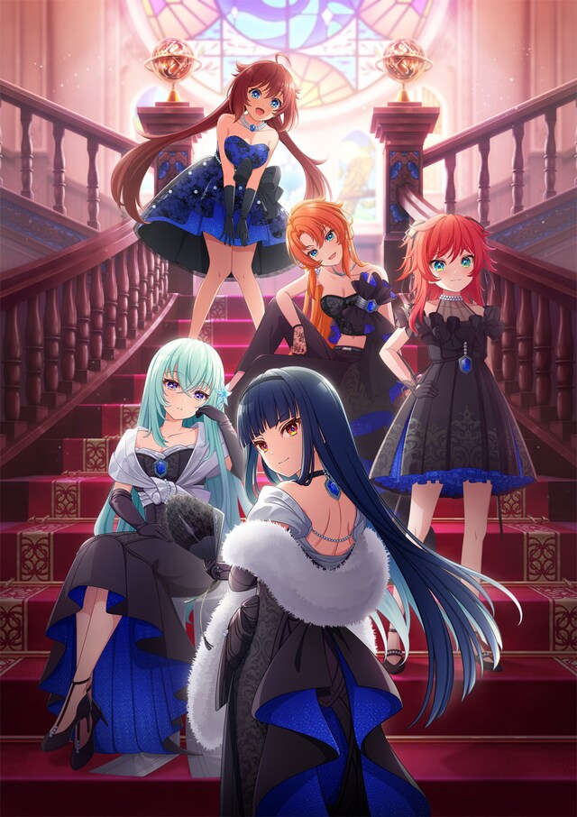 銀河座のメンバーが集結したビジュアル。