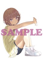 ANIPLEX+の店舗別特典「選べるキャラファインマット」と、アニメイトの店舗別特典「B2タペストリー＆スタンド付きアクリルコースター＆2L判ブロマイド6枚セット」の絵柄。