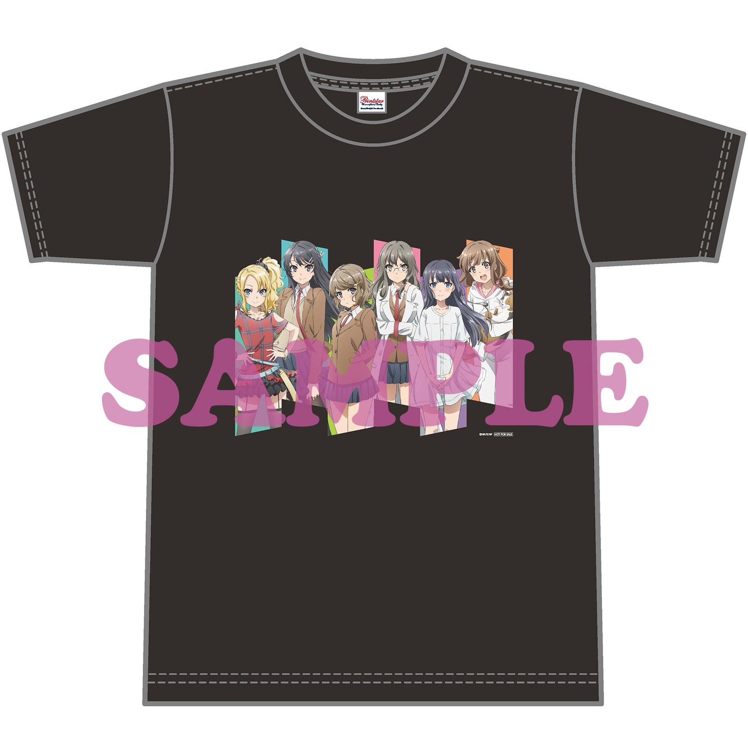 楽天ブックスの店舗別特典「オリジナルTシャツ＋ブロマイド10枚セット」の絵柄。