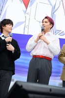 左から生田鷹司、木村昴。