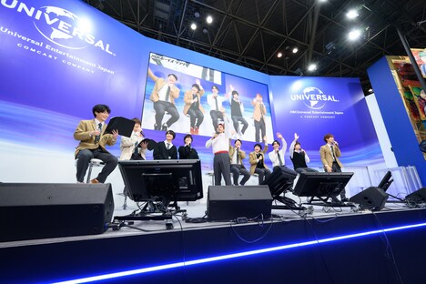 「川越ボーイズ・シング」ステージの様子。