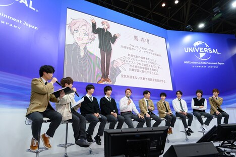 「川越ボーイズ・シング」ステージの様子。