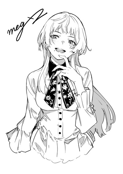 モグモが描き下ろした城崎のイラスト。 (c)モグモ