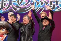 劇場版「名探偵コナン 黒鉄の魚影（サブマリン）」の完成披露試写会より。