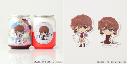 EC限定商品「『名探偵コナン』 灰原哀・シェリーケーキ缶セット（特典ステッカー付）」