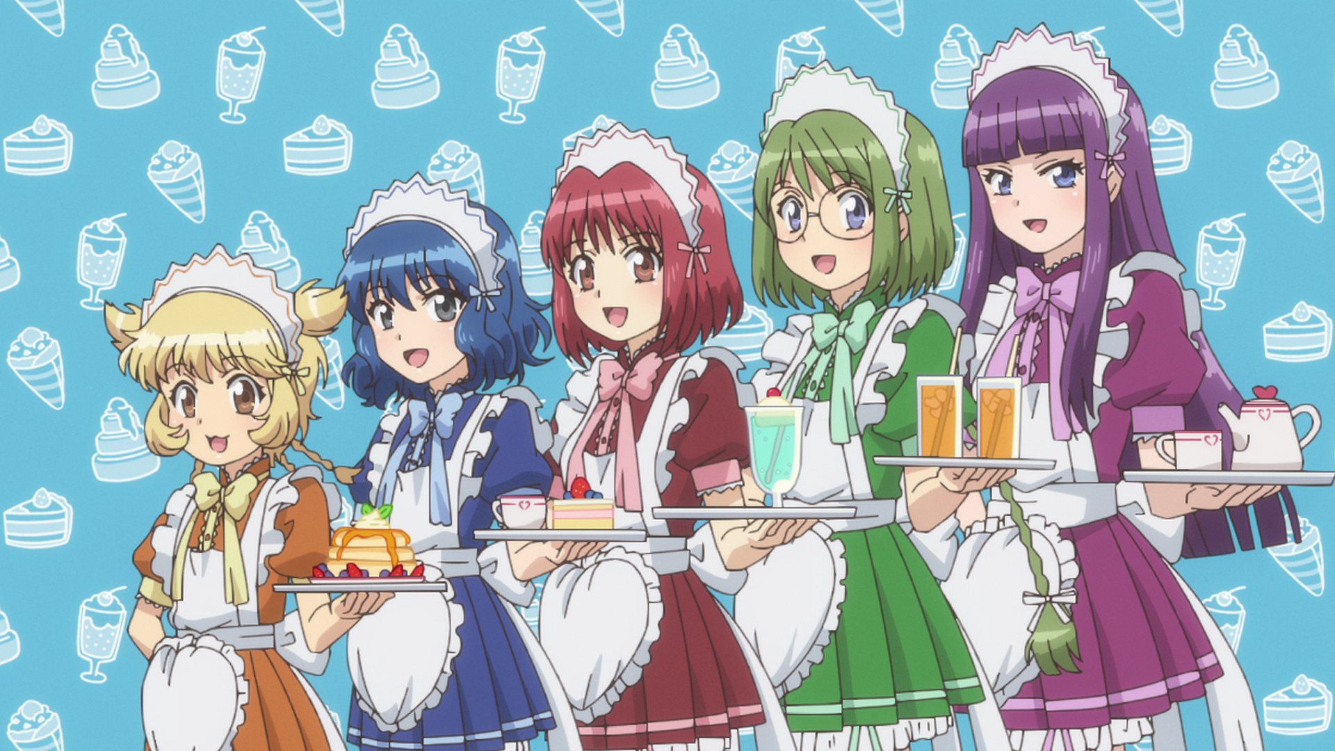 アニメ「東京ミュウミュウ にゅ～♡」オープニング映像より。 (c)征海美亜・吉田玲子・講談社／「東京ミュウミュウにゅ～」製作委員会