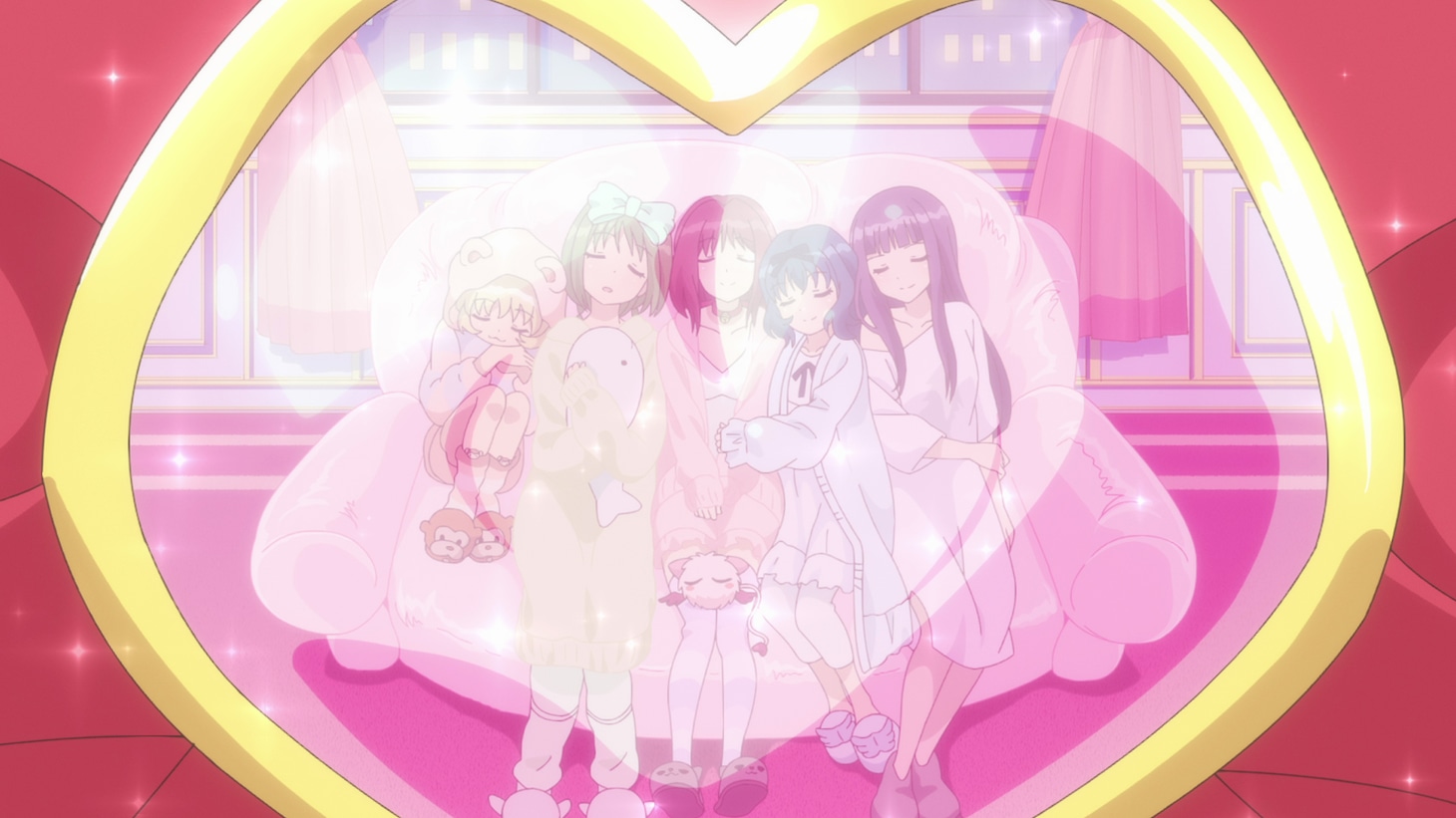 アニメ「東京ミュウミュウ にゅ～♡」エンディング映像より。 (c)征海美亜・吉田玲子・講談社／「東京ミュウミュウにゅ～」製作委員会