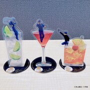 「名探偵コナン」の付録となる「カクテルクリアスタンド」。