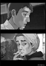 たらちねジョンの描き下ろしイラスト。 (c)たらちねジョン