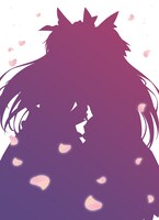 4月10日に公開されるカレンダーイラストのシルエット。