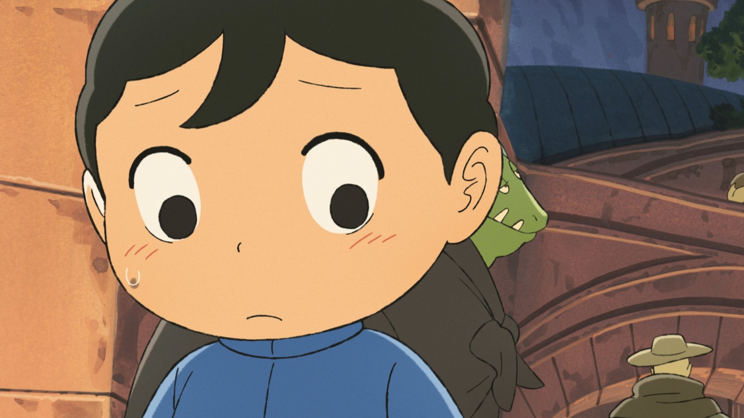 「王様ランキング 勇気の宝箱」第1話場面カット。