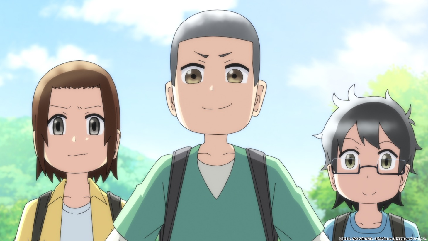 TVアニメ「事情を知らない転校生がグイグイくる。」第1話場面カット