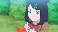 TVアニメ「ポケットモンスター リコとロイの旅立ち」第1話の場面カット。