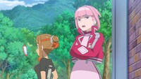 TVアニメ「ポケットモンスター リコとロイの旅立ち」第1話の場面カット。