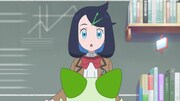 TVアニメ「ポケットモンスター リコとロイの旅立ち」第1話の場面カット。