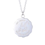 「ナナチ＆ミーティ シルバーネックレス」