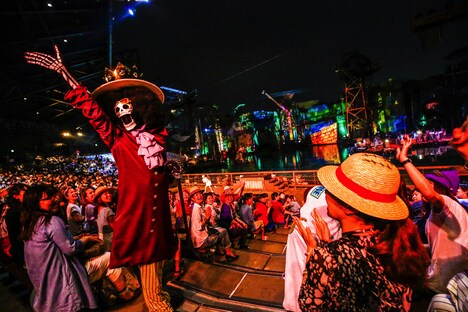 「ワンピース・プレミアショー」の様子。