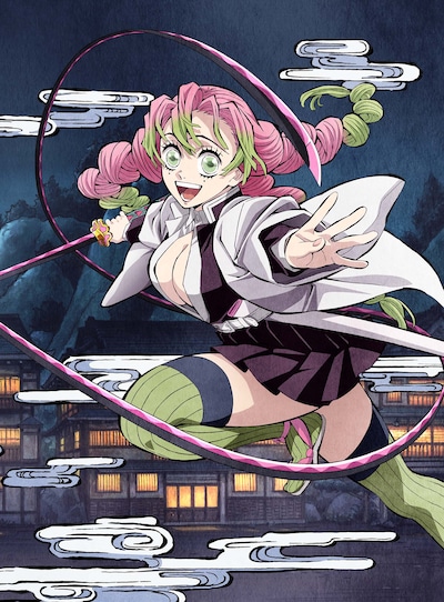 「『鬼滅の刃』刀鍛冶の里編」Blu-ray / DVD1巻のジャケット。