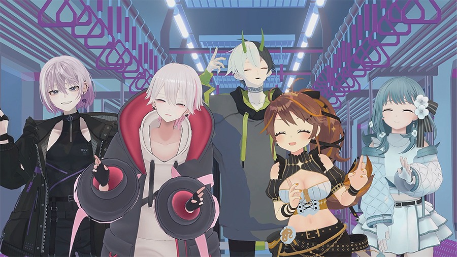 ショートアニメ「でんでんの電脳電車」場面カット