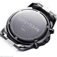 「リコリス・リコイル×SEIKO コラボレーションウォッチ」の背面。
